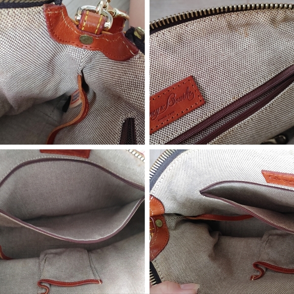 Dooney & Bourke Dillen Leather Satchel Crossbody Bag - Picture 5 of 16